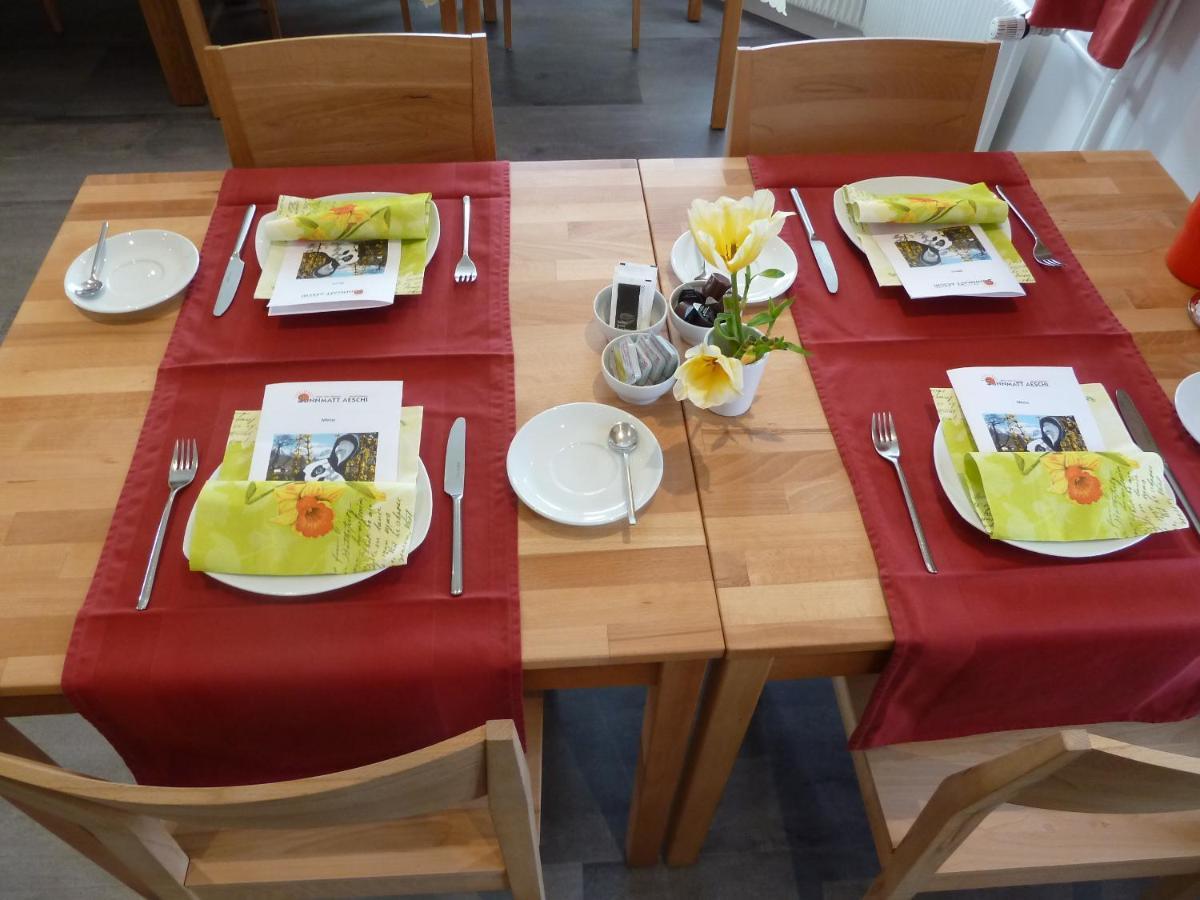 Hotel Restaurant Sunnmatt Aeschi Bei Spiez Extérieur photo