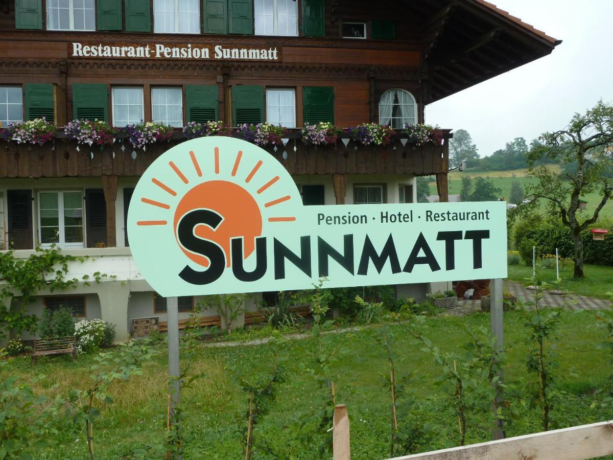 Hotel Restaurant Sunnmatt Aeschi Bei Spiez Extérieur photo