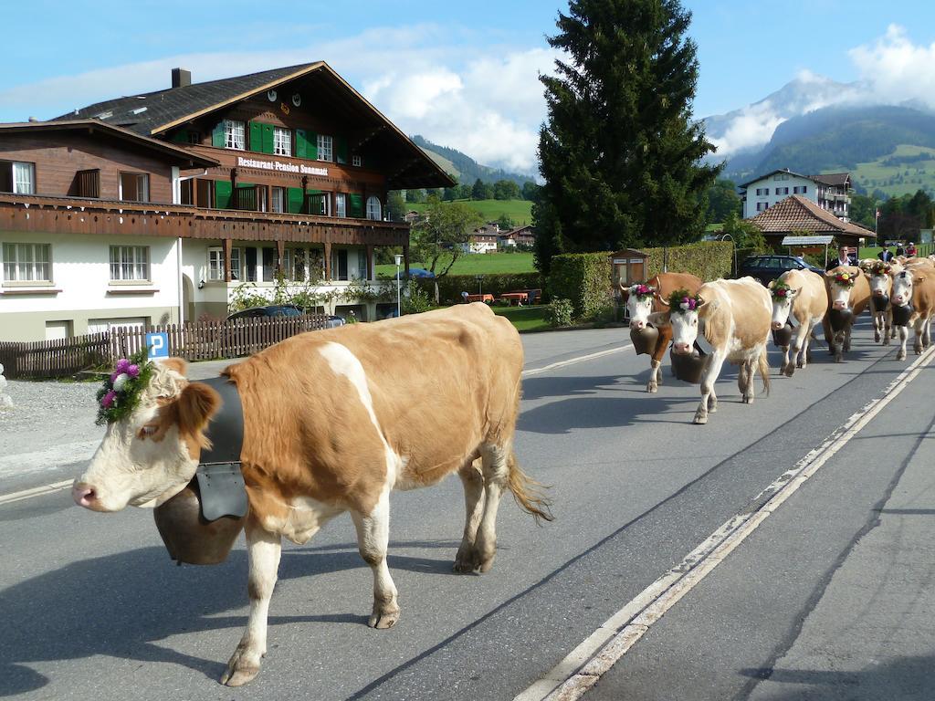 Hotel Restaurant Sunnmatt Aeschi Bei Spiez Extérieur photo